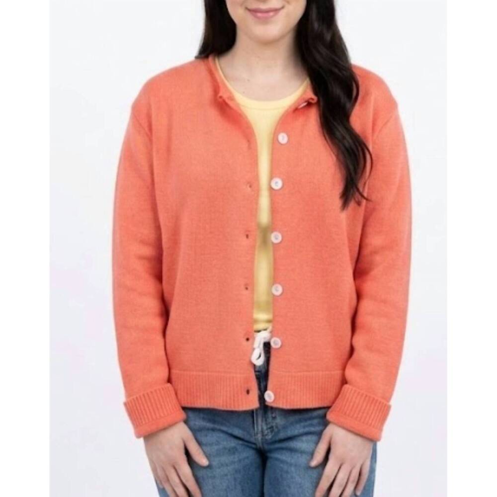 NEW WISHLIST button up cardigan in sunkist